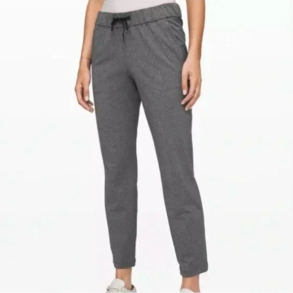 lululemon athletica Other - Lululemon On the Fly Drawstring Pockets Pants Women’s Size 6 Gray
